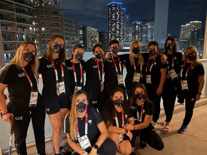Le ragazze della nazionale italiana Sitting Volley