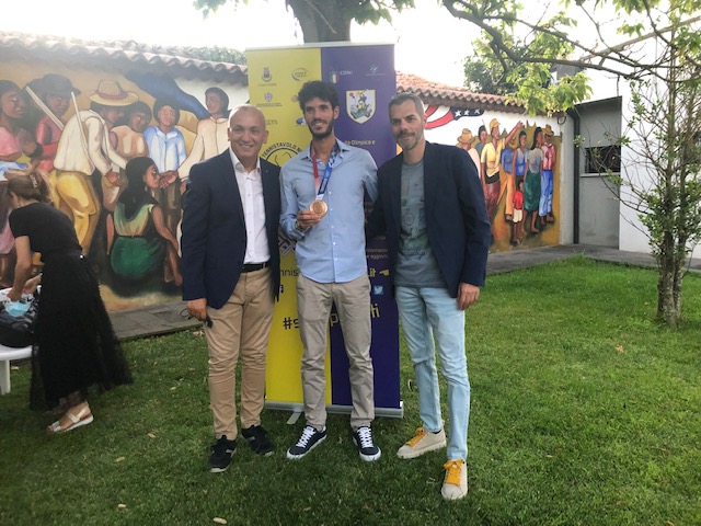 sa sx Serafino Corrias, Stefano Oppo, Simone Carrucciu