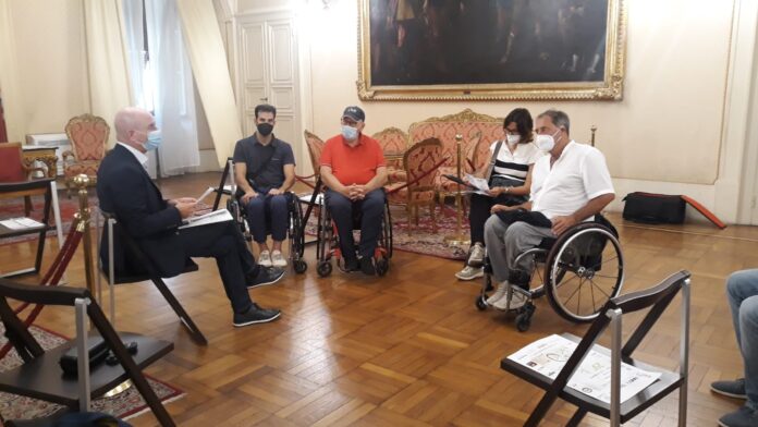 Foto C.S. torneo di tennis in carrozzella