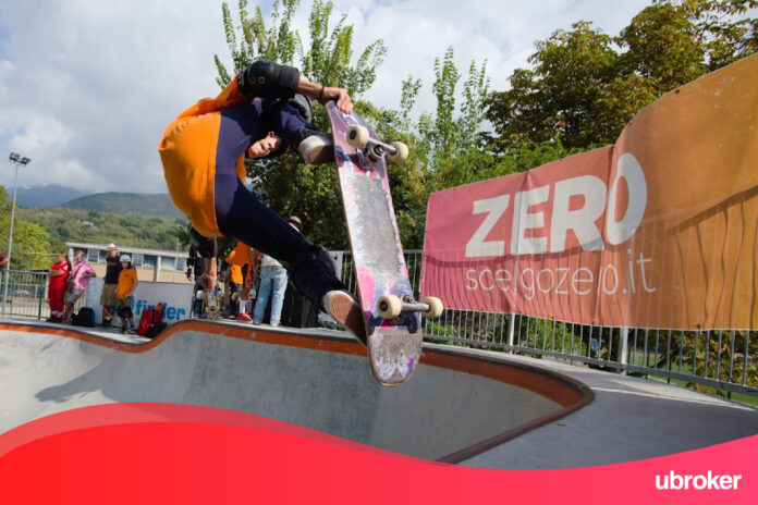 Skateboarding ubroker scelgozero