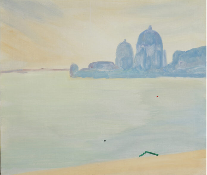 Virgilio Guidi, Punta della Dogana, 1948-50, olio su tela, 60x70cm