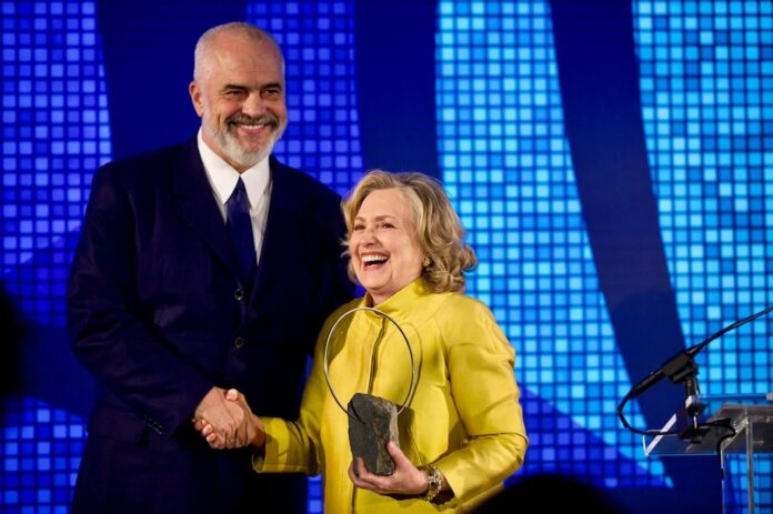 edi rama hillary clinton
