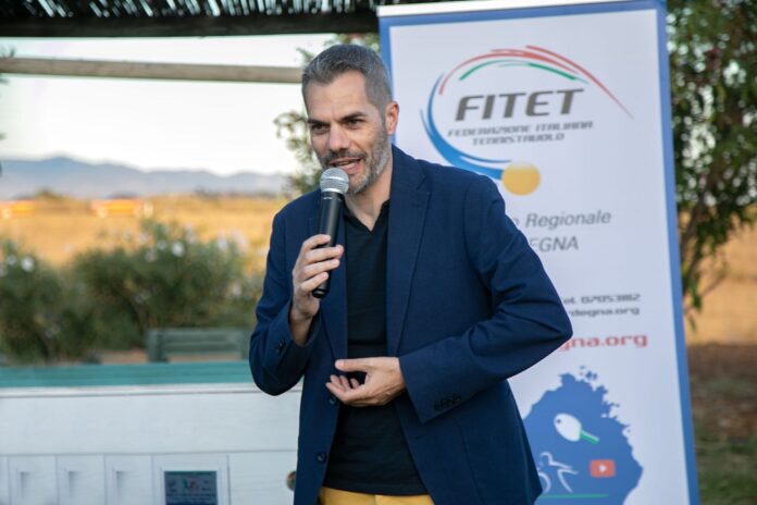 Il presidente Fitet Sardegna Simone Carrucciu (Nonsolofoto Cagliari)