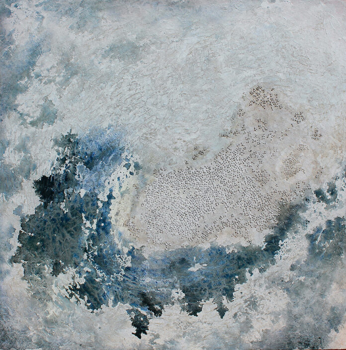 mara fabbro Microcontinenti (Tecnica mista su tavola)