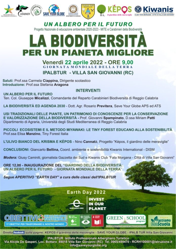 CONVEGNO 22 APRILE - EARTH DAY - locandina