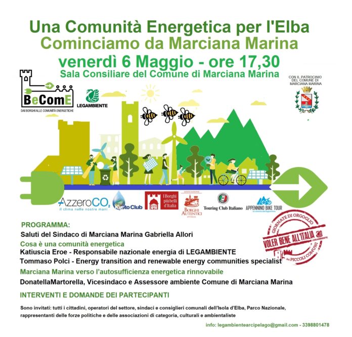 Una comunità energetica per l'Elba