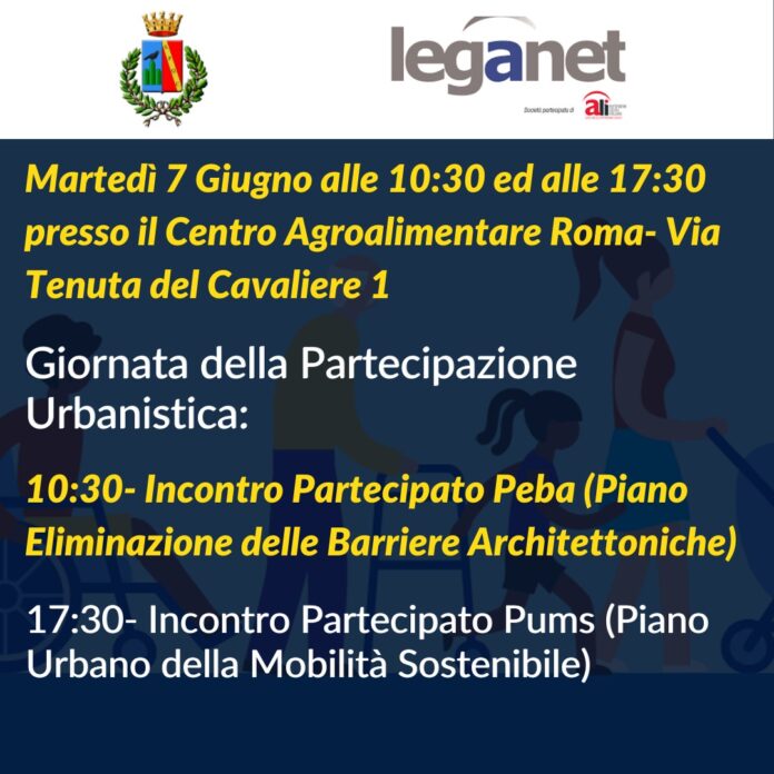 7 Giugno Giornata della partecipazione urbanistica
