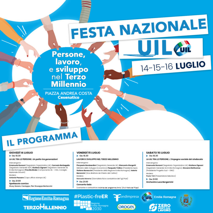 Locandina Festa della UIL (quadrato) PER SOCIAL