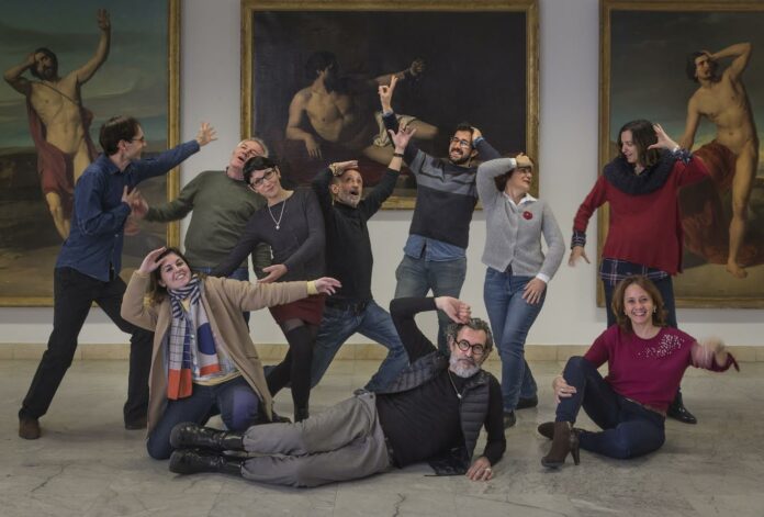 Gentes bibliotecarias (foto Elena Feduchi)