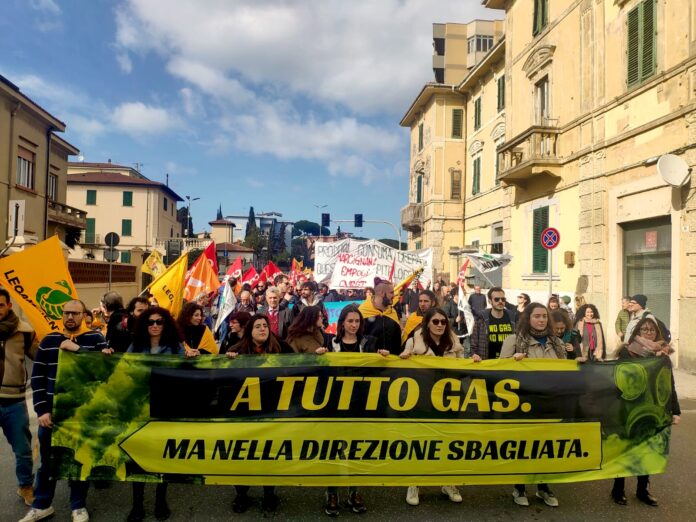 11 marzo a Piombino - NO-GAS
