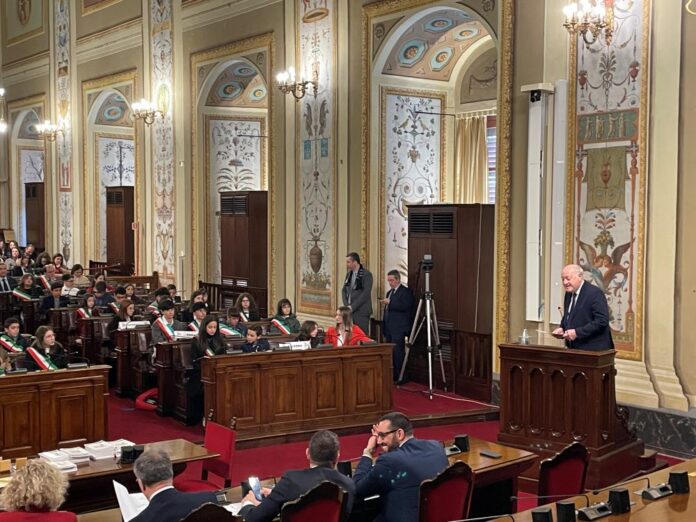 Assessore Messina incontra baby sindaci