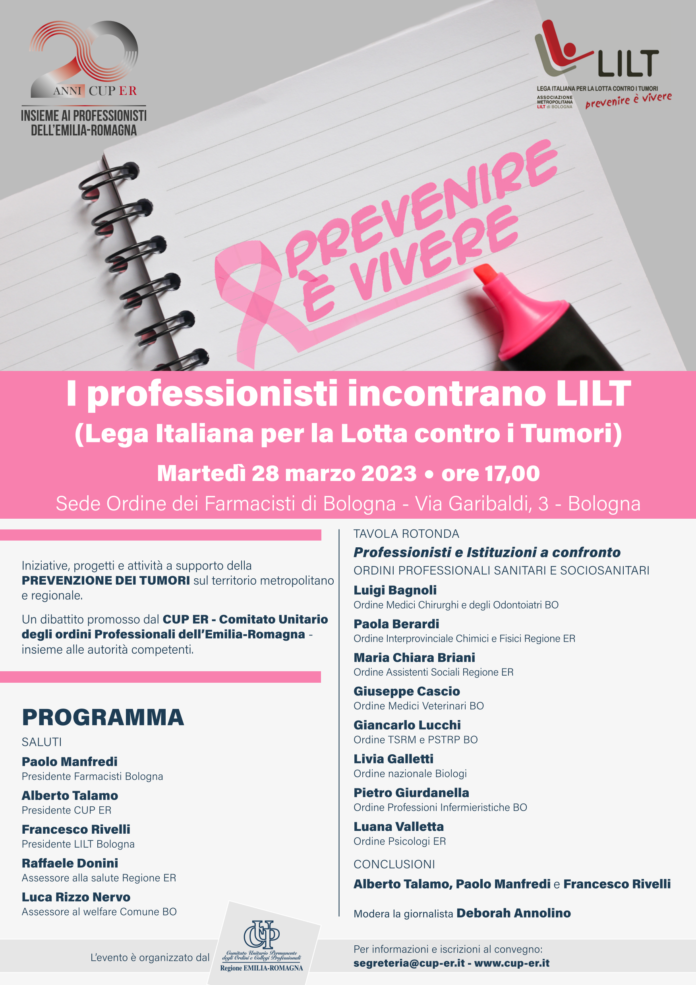 Locandina e programma_ prevenire è vivere_ CUPER e LILT-1