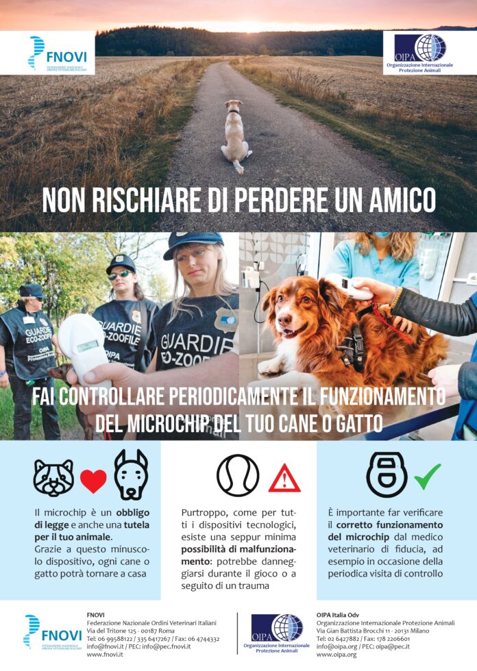 locandina microchip fnovi oipa