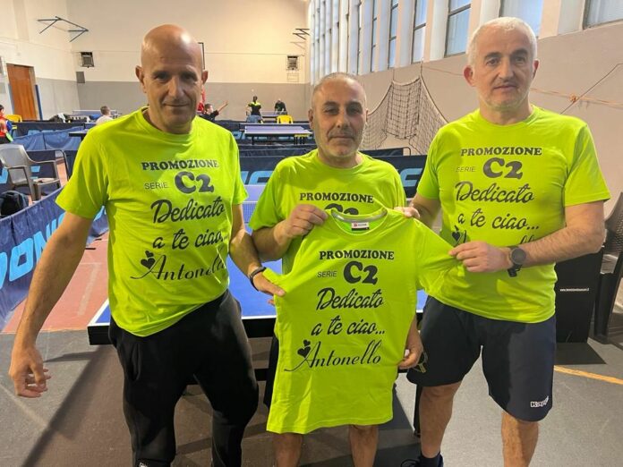 Il Tennistavolo Norbello promosso in C2