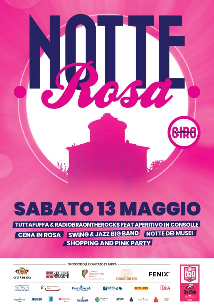 Locandina notte rosa