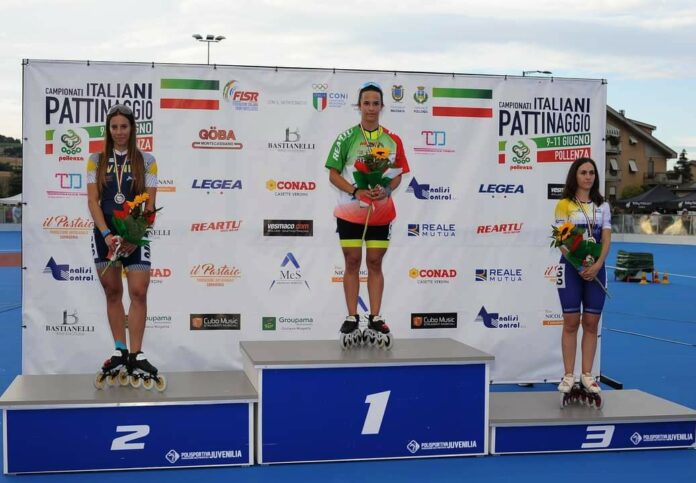 Ilaria Carrer sul podio tricolore a Pollenza_b