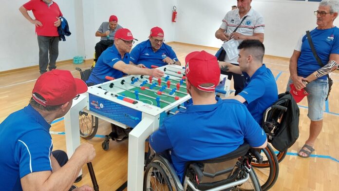 Gli atleti saspini si allenano per gli italiani di Jesolo 2023