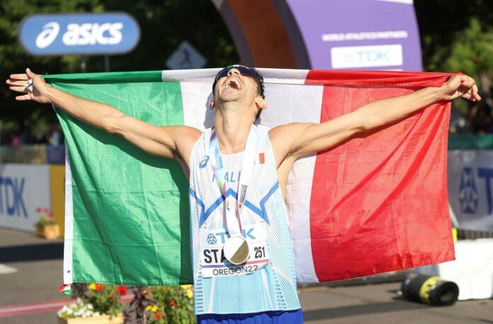 Stano con il tricolore_b_ph Colombo Fidal