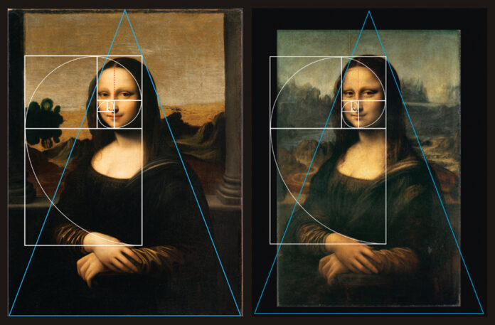 24_Golden Ratio__Earlier Mona Lisa_ (L) and Louvre _Mona Lisa_