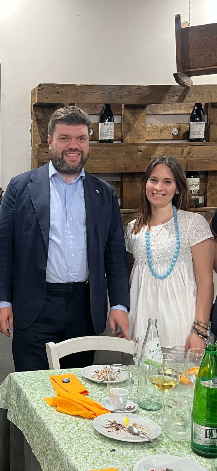 Alessandro Romoli e Giulia Fagiolino