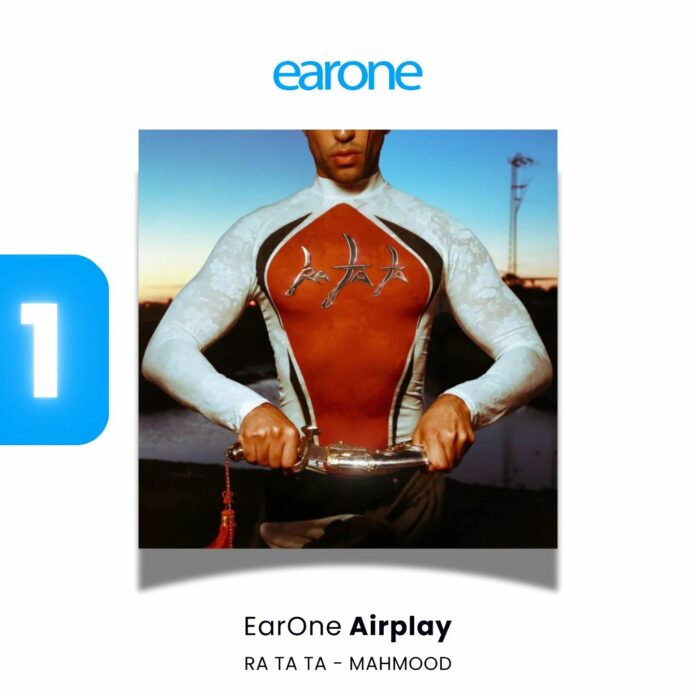 Mahmood-EarOne Airplay prima posizione