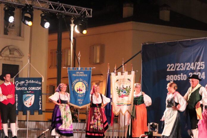 Un momento del Festival mondiale organizzato a Gorizia