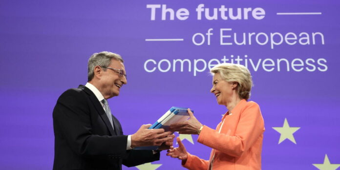 Press conference on future of EU competitiveness report in Brussels