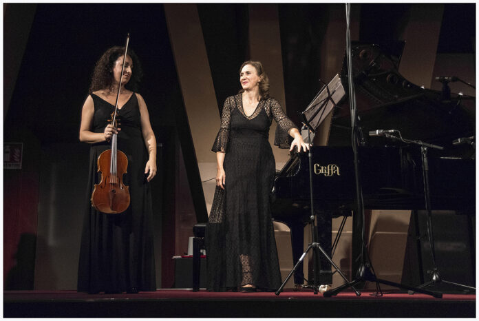 Foto 2 Monica Cattarossi (piano) e Maria Ronchini (viola) © Fabiana Toppia Nervi