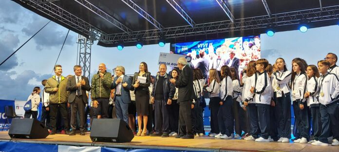 Il presidente Schifani alla cerimonia di chiusura del Trofeo Coni 2024