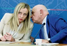 Avvisate Giorgia Meloni: l’acqua è poca e la papera non galleggia
