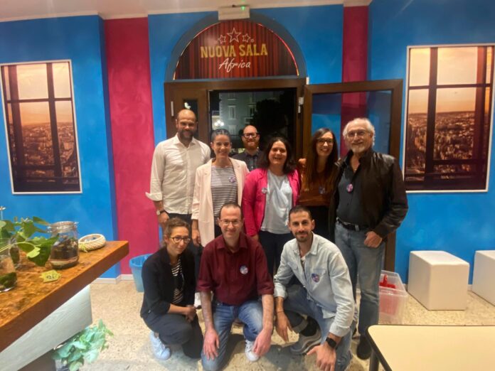 Lo staff di Nuova sala Africa