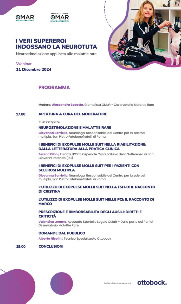 2024.12.11 - Programma I veri supereroi indossano la neurotuta - Ottobock