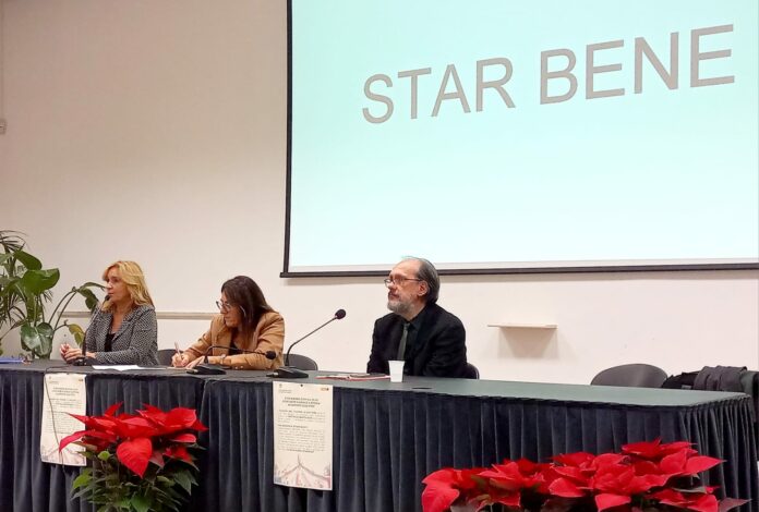 Star bene a casa e a scuola_conferenza 9 dicembre 2024_vicesindaca Sandra Villa, Barbara Bernardi (Servizi alla persona), Raffaele Mategazza