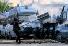 Bologna, scontri a manifestazione Fakir