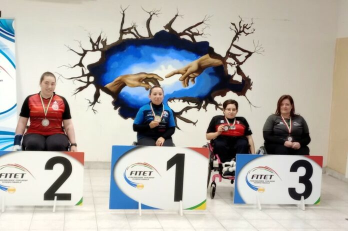 Maria Paola Tolu vince al torneo paralimpico di Roma