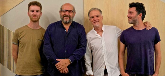 Da sinistra, Evangelista, Maccianti, Cantini e Guerra