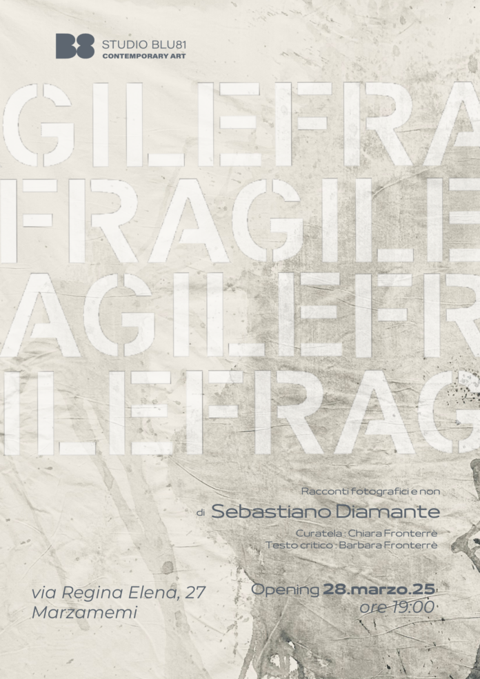 Locandina mostra _Fragile_ - Marzamemi (SR)