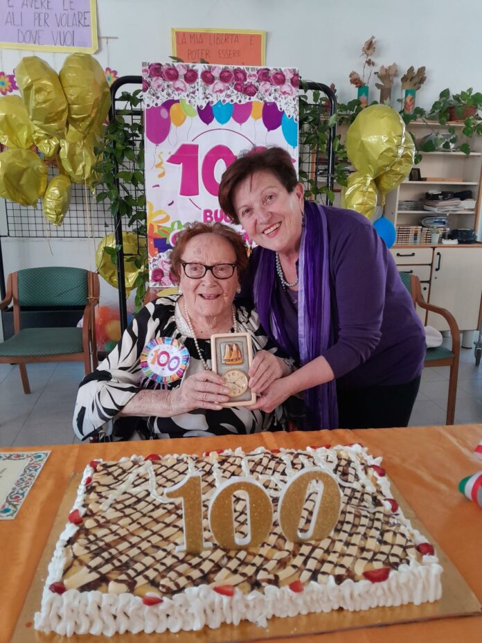 Virginia Bianchini e assessora Marina Zoffoli