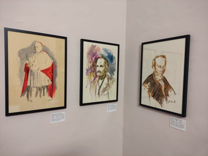 3-Museo Moncada con gli Uomini illustri di Caltanissetta di F. Guadagnuolo