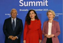 PRESIDENTE OSMANI: REVOCA DELLE SANZIONI UE AL KOSOVO, PASSAGGIO STRAORDINARIO