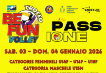 IL 3 E 4 GENNAIO A FOGLIZZO, CALUSO, CHIVASSO, MONTANARO, SAN BENIGNO E SAN GIORGIO CANAVESE TORNA IL TROFEO BE-FUN VOLLEY