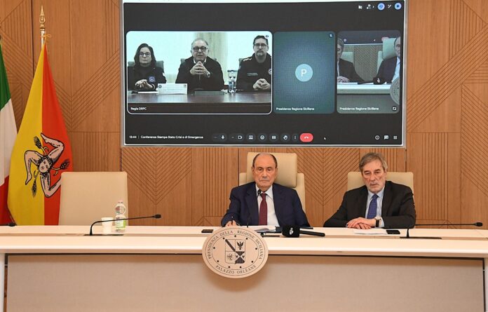 Maltempo - Punto stampa Schifani