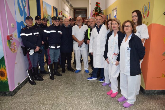 Polizia di Stato_Questore_ equipe sanitaria Pediatria