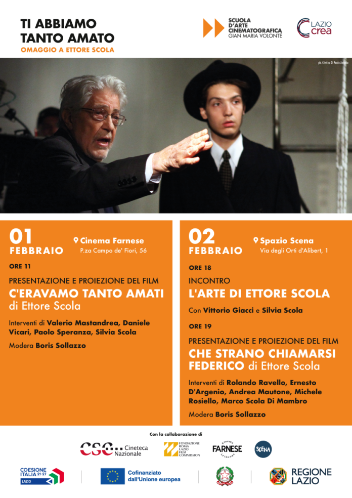 locandina Ettore Scola