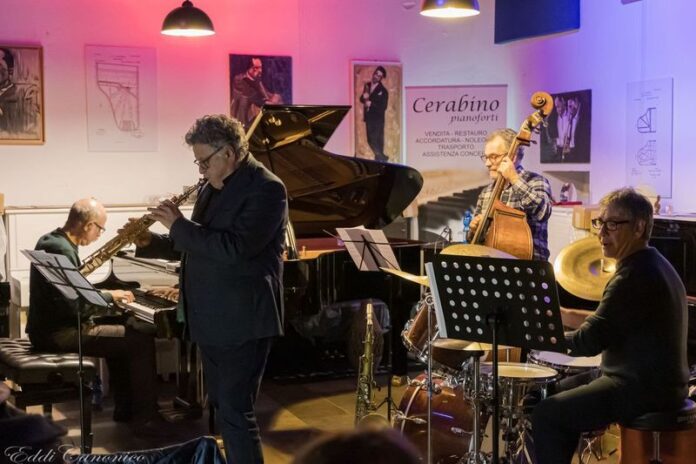 Da sinistra, Zambrini, Tracanna, Mangialajo e D'Auria