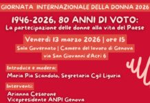“1946 – 2026: 80 ANNI DI VOTO. LA PARTECIPAZIONE DELLE DONNE ALLA VITA DEL PAESE”