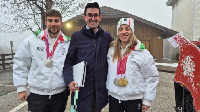 Fabrizio Casal, Luca Guglielmi e Chiara Mazzel