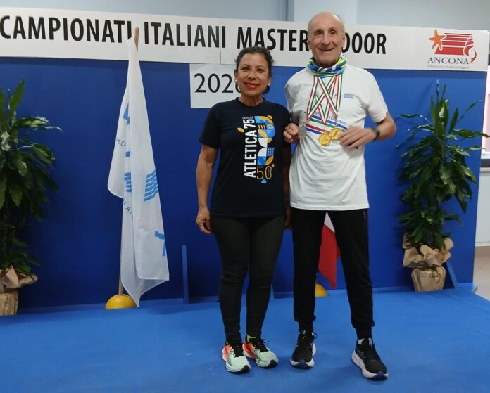 Onelia Galeazzi insieme alla moglie Raiza Achique Rodriguez