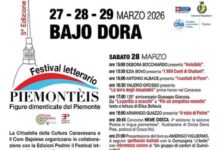 DAL 27 AL 29 MARZO A BAJO DORA IL FESTIVAL LETTERARIO PIEMONTÈIS-FIGURE DIMENTICATE DEL PIEMONTE