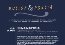 Il 2 aprile il terzo appuntamento della rassegna “MUSICA & POESIA”